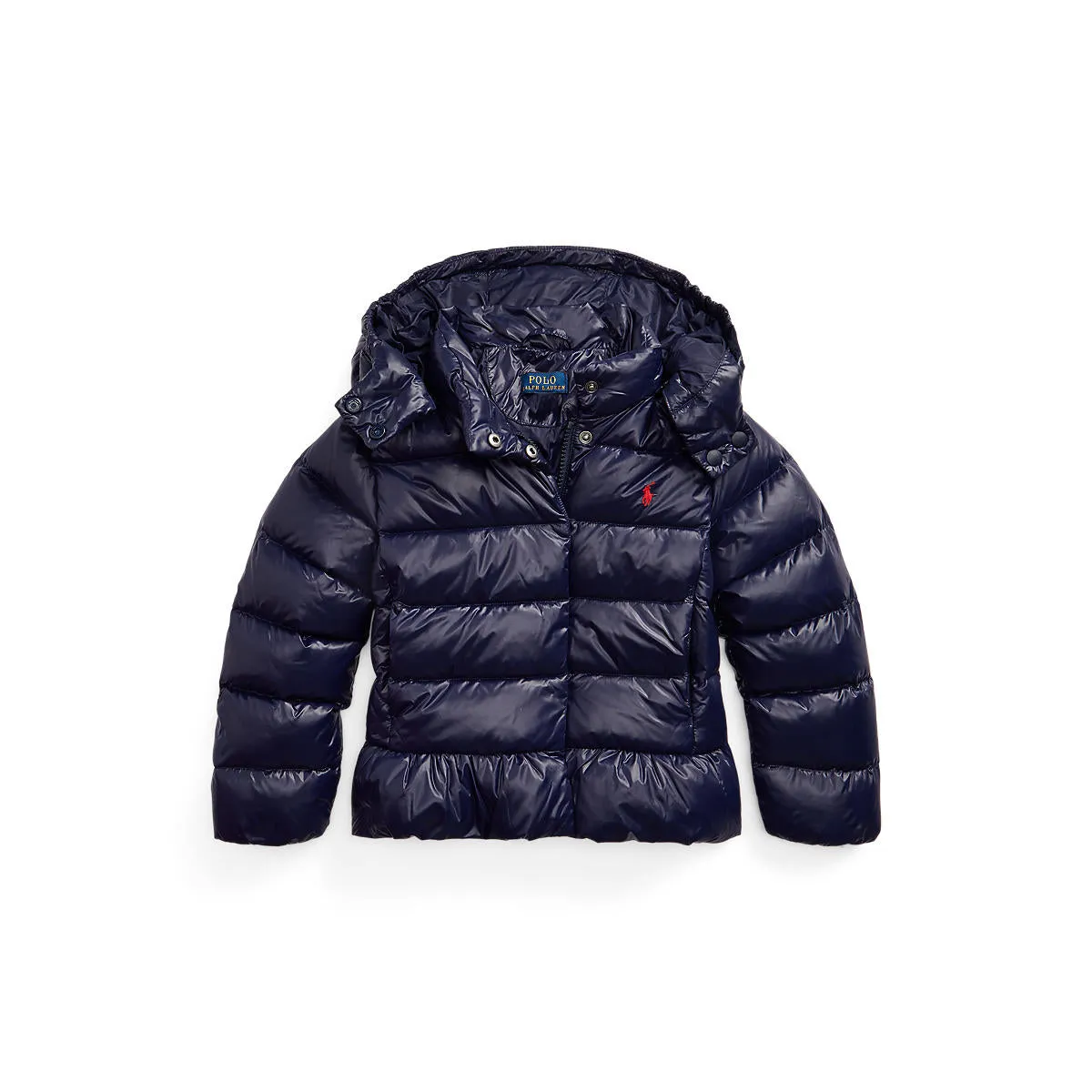 Polo Ralph Lauren - Girls -  Water - Repellent Down Peplum Jacket