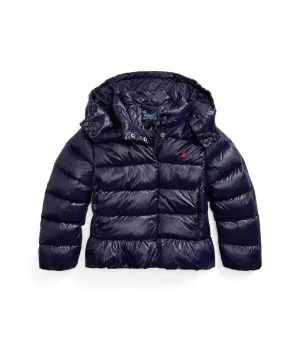 Polo Ralph Lauren - Girls -  Water - Repellent Down Peplum Jacket