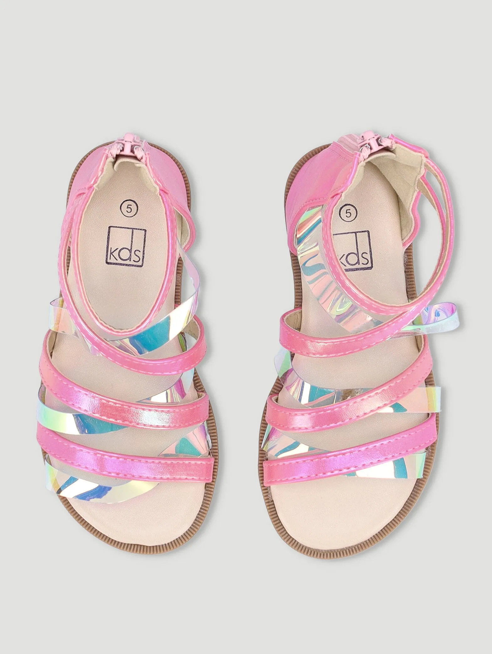Pre-Girls Gladiator Sandal - Blush
