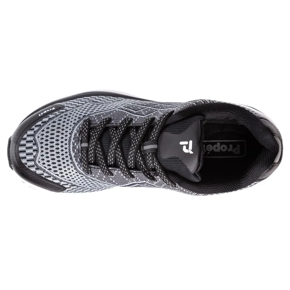 Prop?t Women's One Running Shoe, Black/Silver, 10 W US