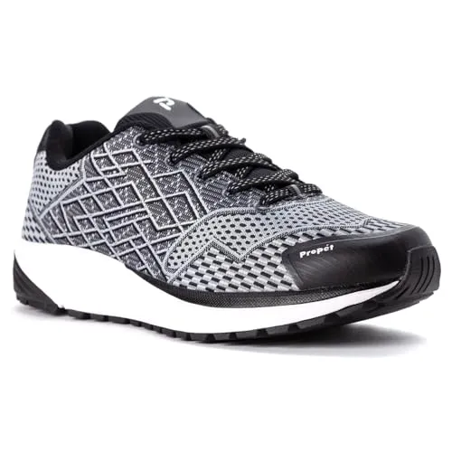Prop?t Women's One Running Shoe, Black/Silver, 10 W US
