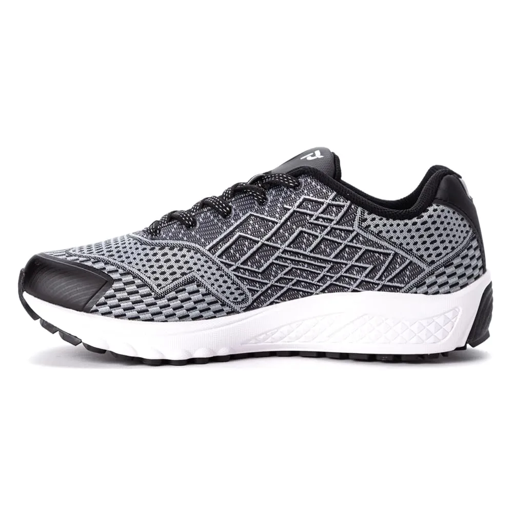 Prop?t Women's One Running Shoe, Black/Silver, 10 W US