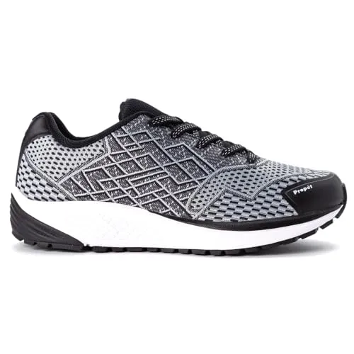 Prop?t Women's One Running Shoe, Black/Silver, 10 W US