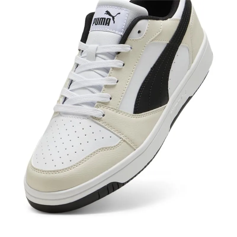 Puma Men Rebound V6 Low Sneakers - White - 392328-18