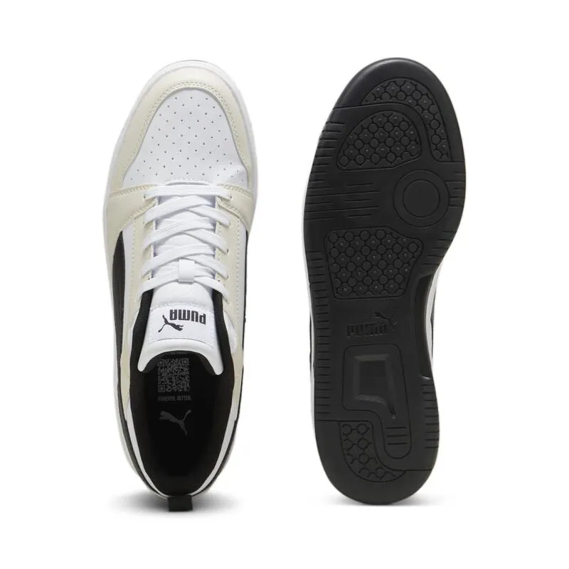 Puma Men Rebound V6 Low Sneakers - White - 392328-18