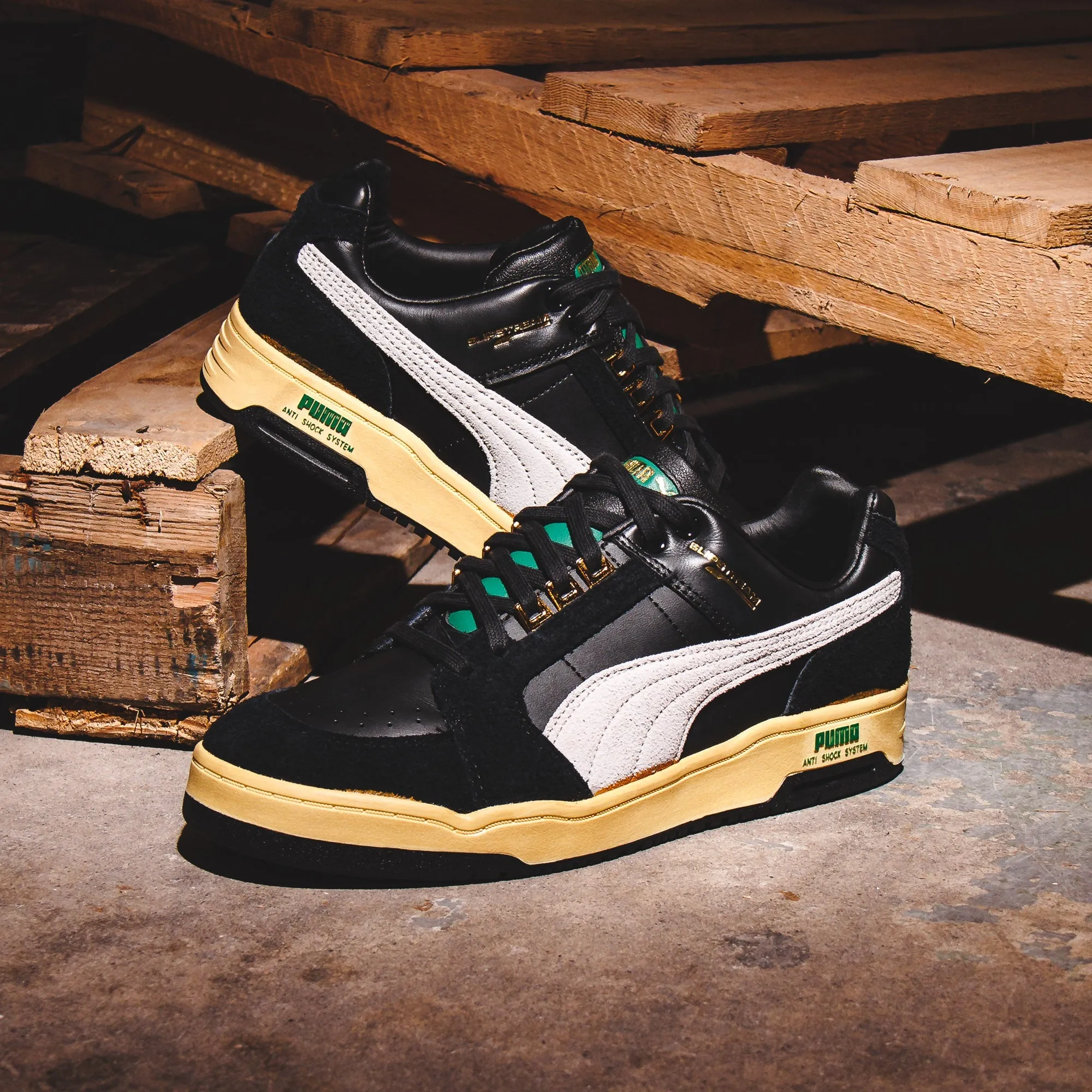 Puma Men Slipstream Lo The Neverworn Black White 384965-01
