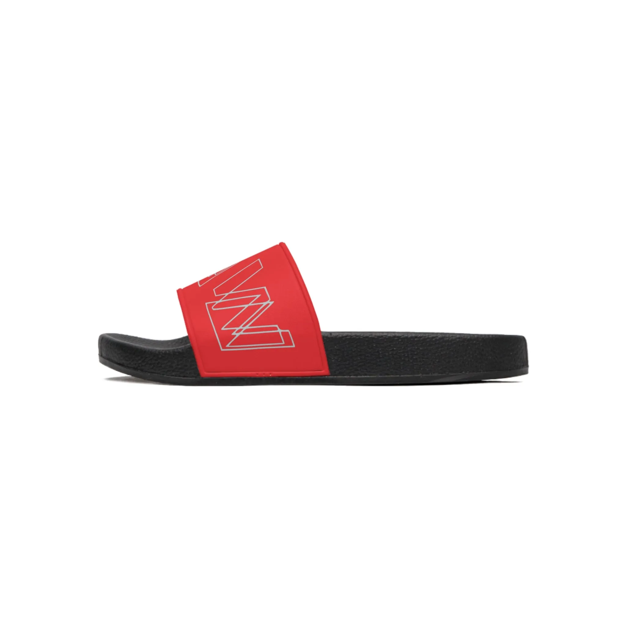 Raw Sushi "RAW lines" Slide Sandals red