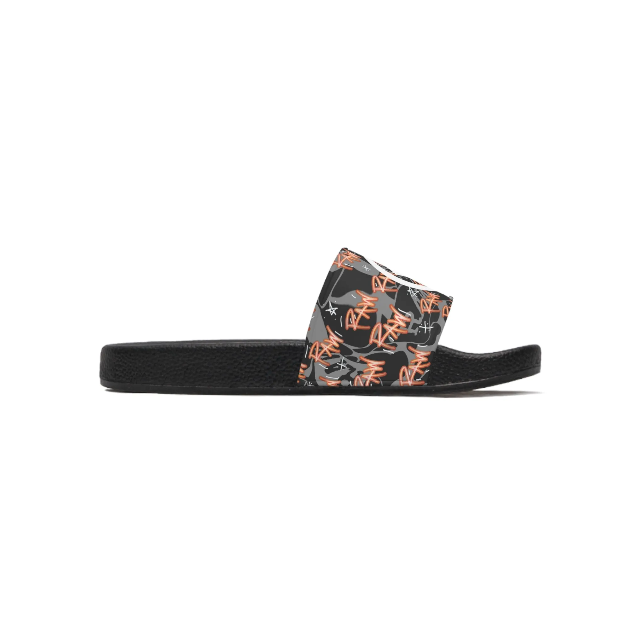Raw Sushi "R" Slide Sandals multi/grey
