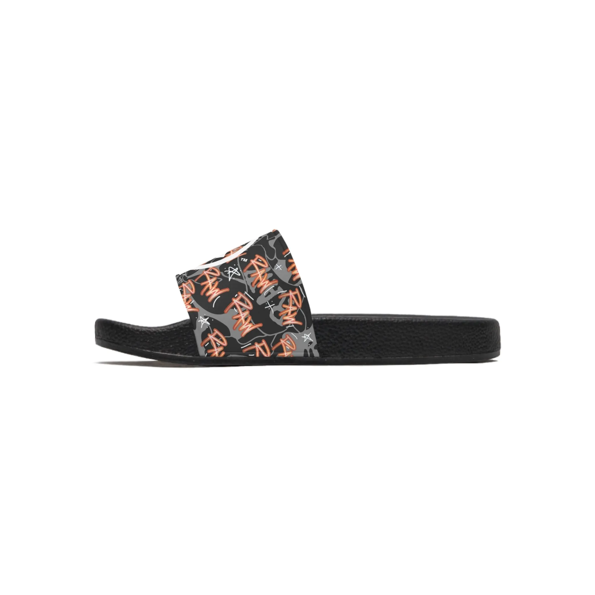 Raw Sushi "R" Slide Sandals multi/grey