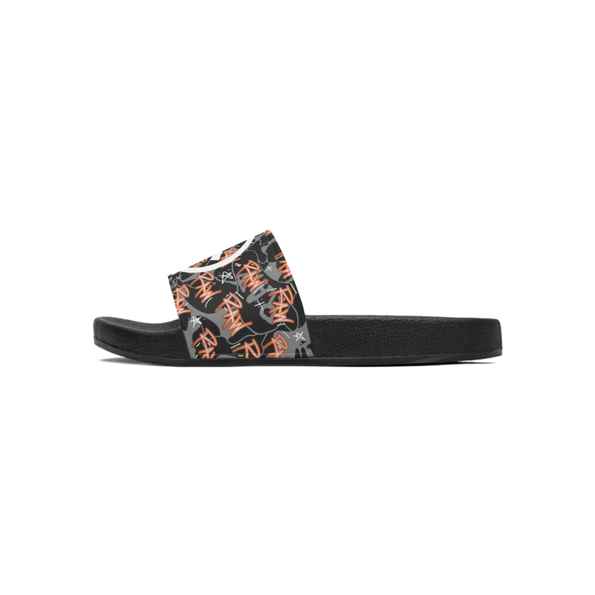 Raw Sushi "R" Slide Sandals multi/grey