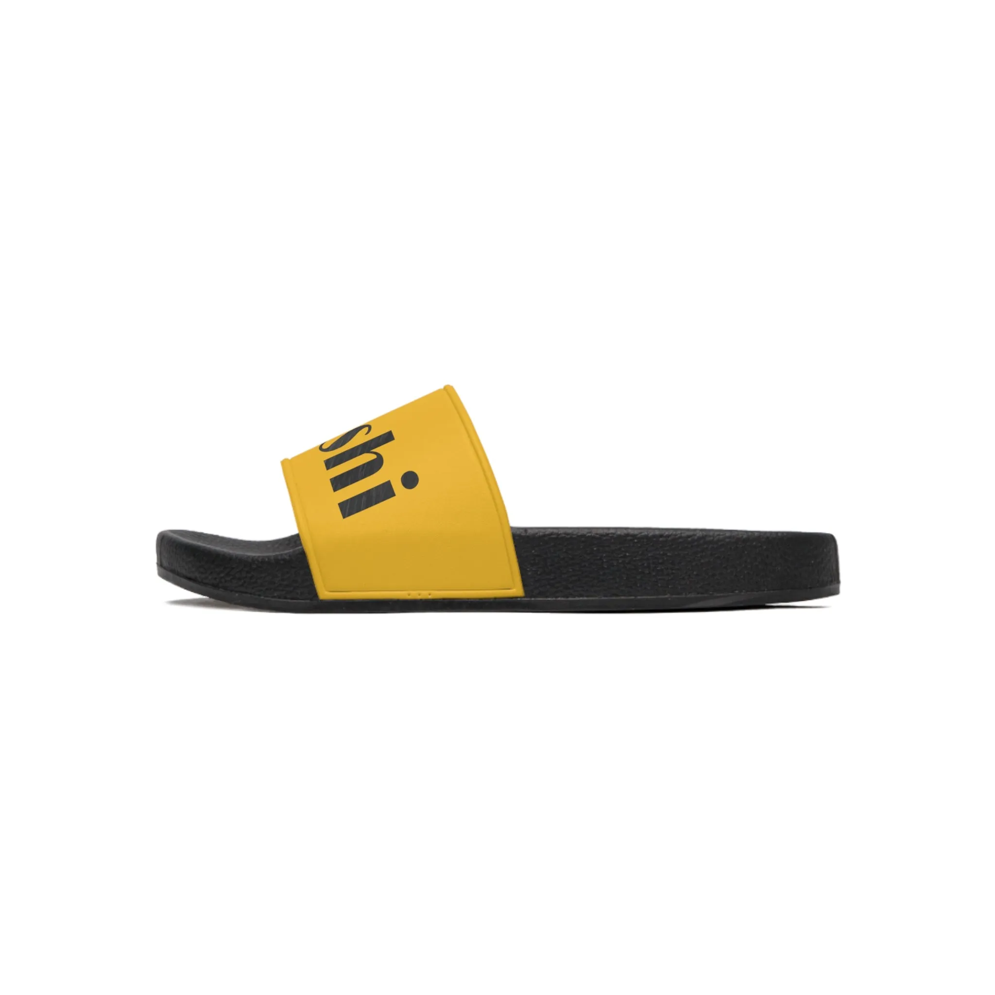 Raw Sushi "Sushi rose" Slide Sandals yellow