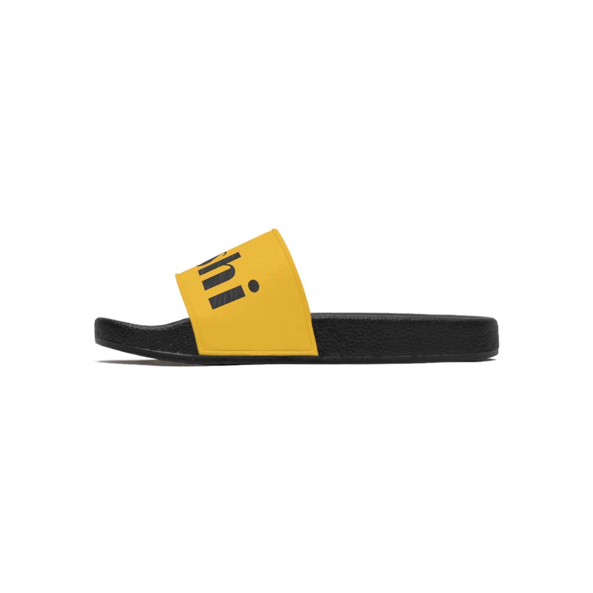 Raw Sushi "Sushi rose" Slide Sandals yellow