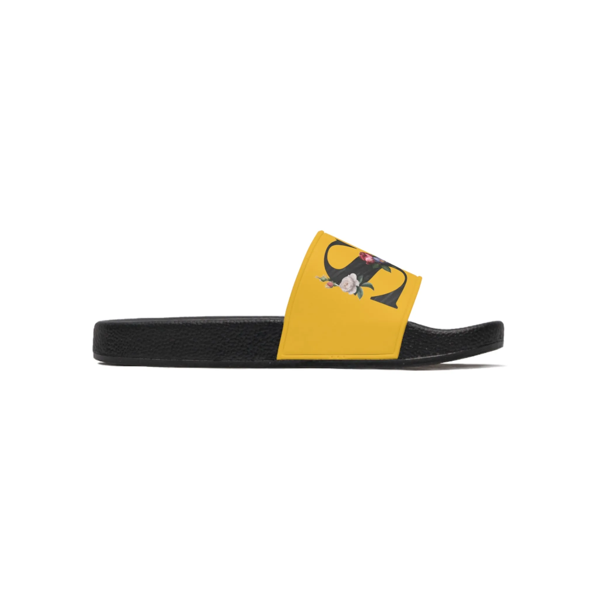 Raw Sushi "Sushi rose" Slide Sandals yellow