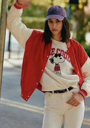 Red College Jacket