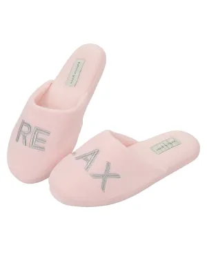 Relax Embroidered Slippers