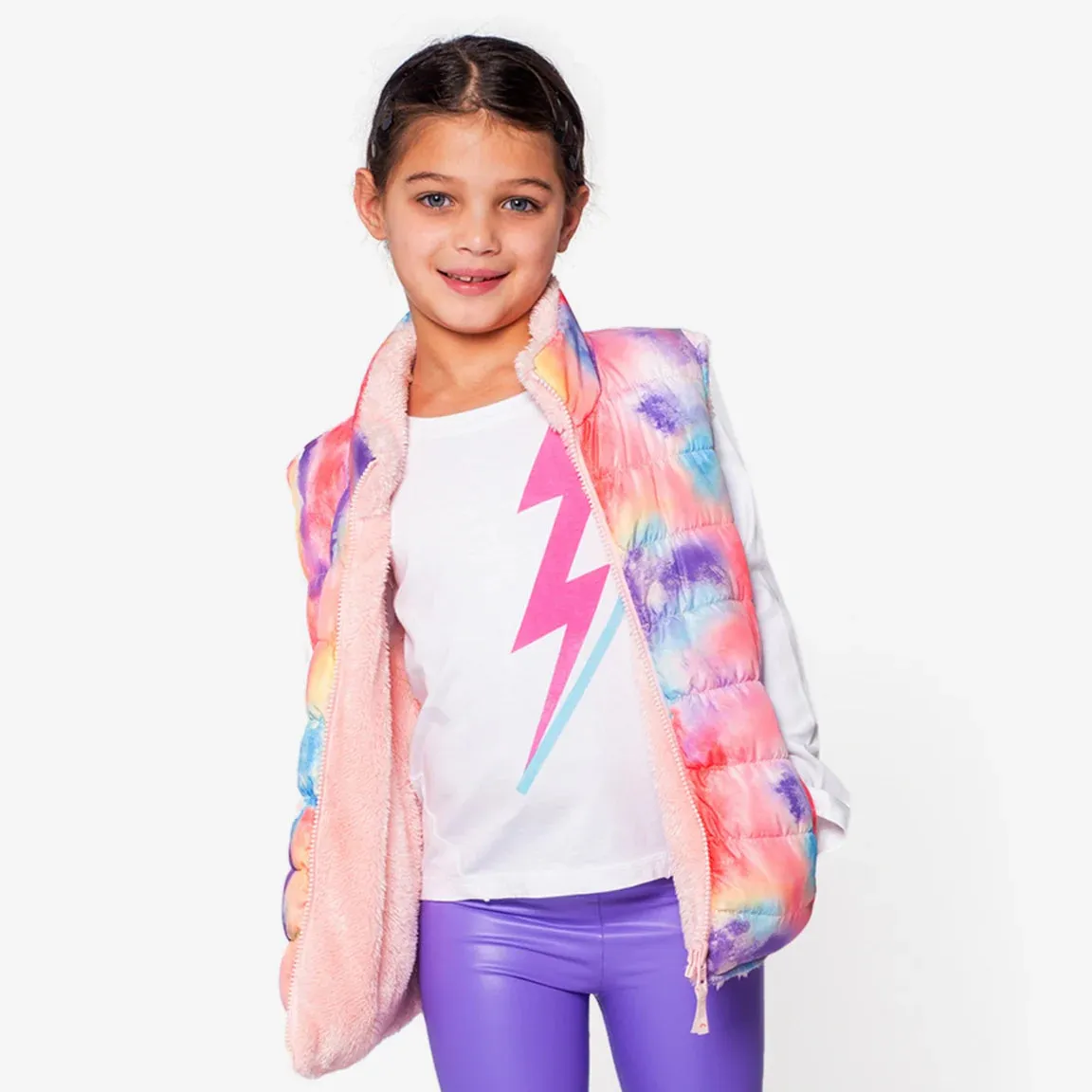 Reversible Vest Candy Cloud