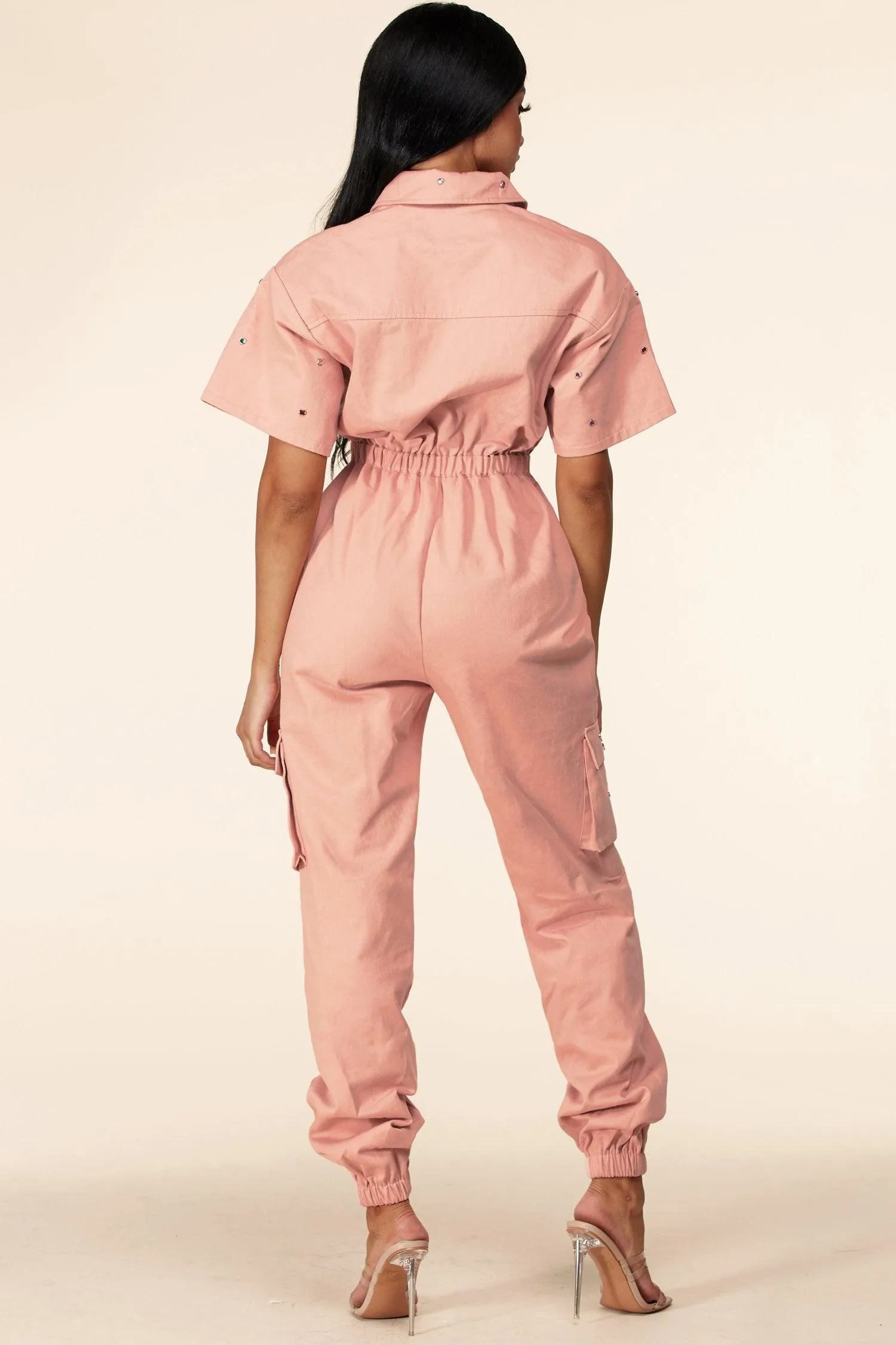 Rhinestone jumpsuit