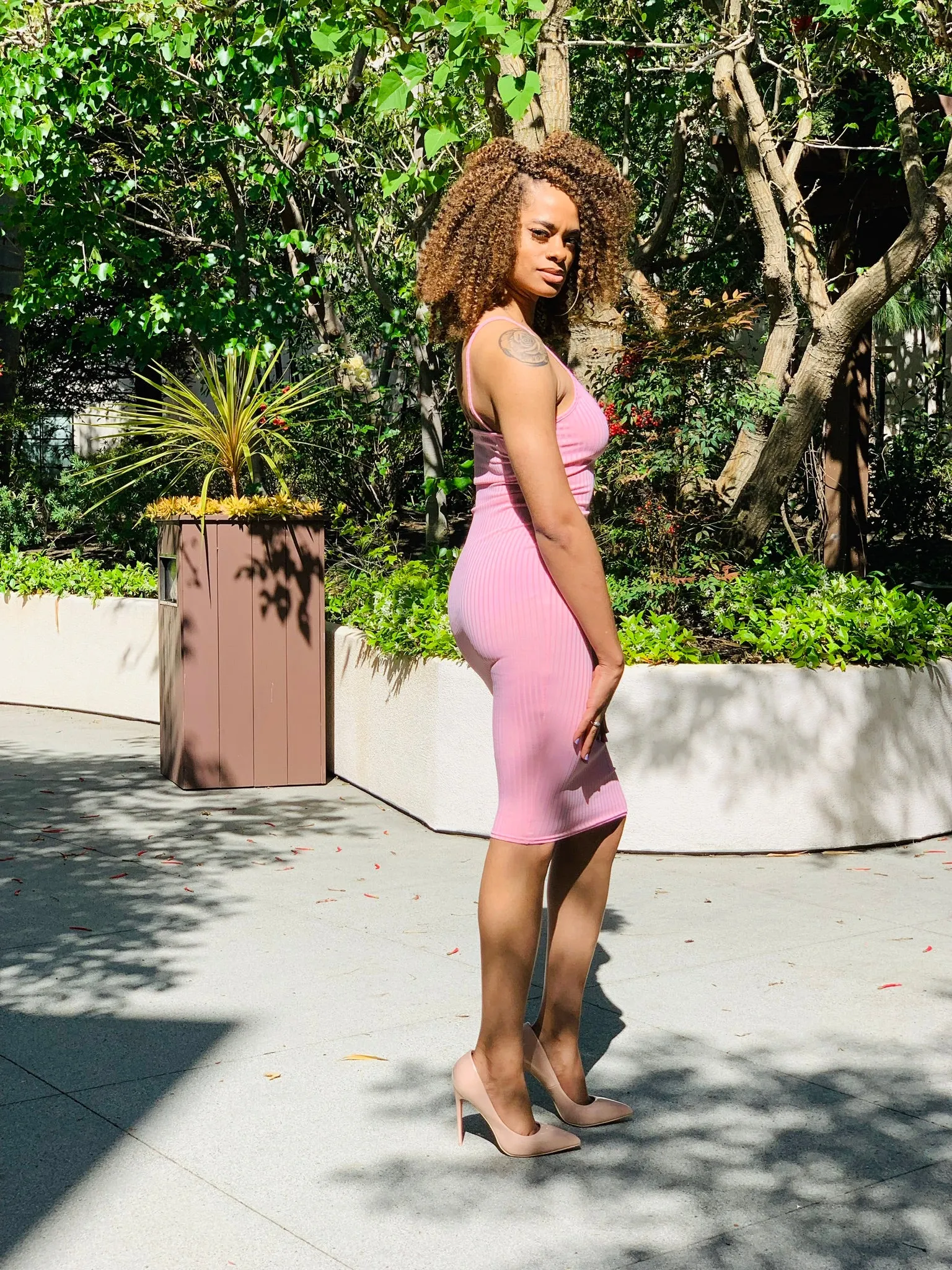 Rib Me Down Dress