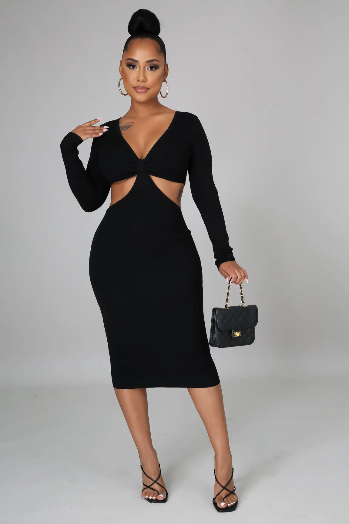 Romance Me Dress - Tan