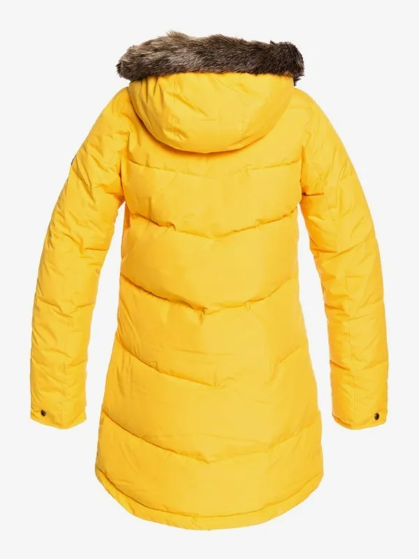 Roxy Womens Ellie Waterproof Longline Puffer Jacket