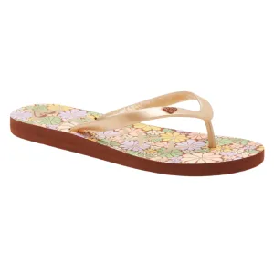 Roxy Women's Tahiti VII Sandals - Brown Combo