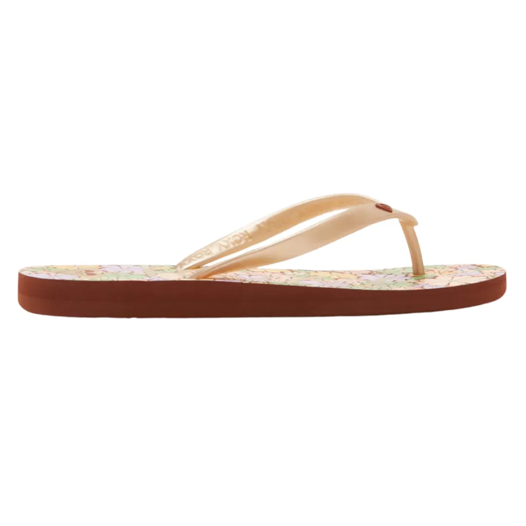 Roxy Women's Tahiti VII Sandals - Brown Combo