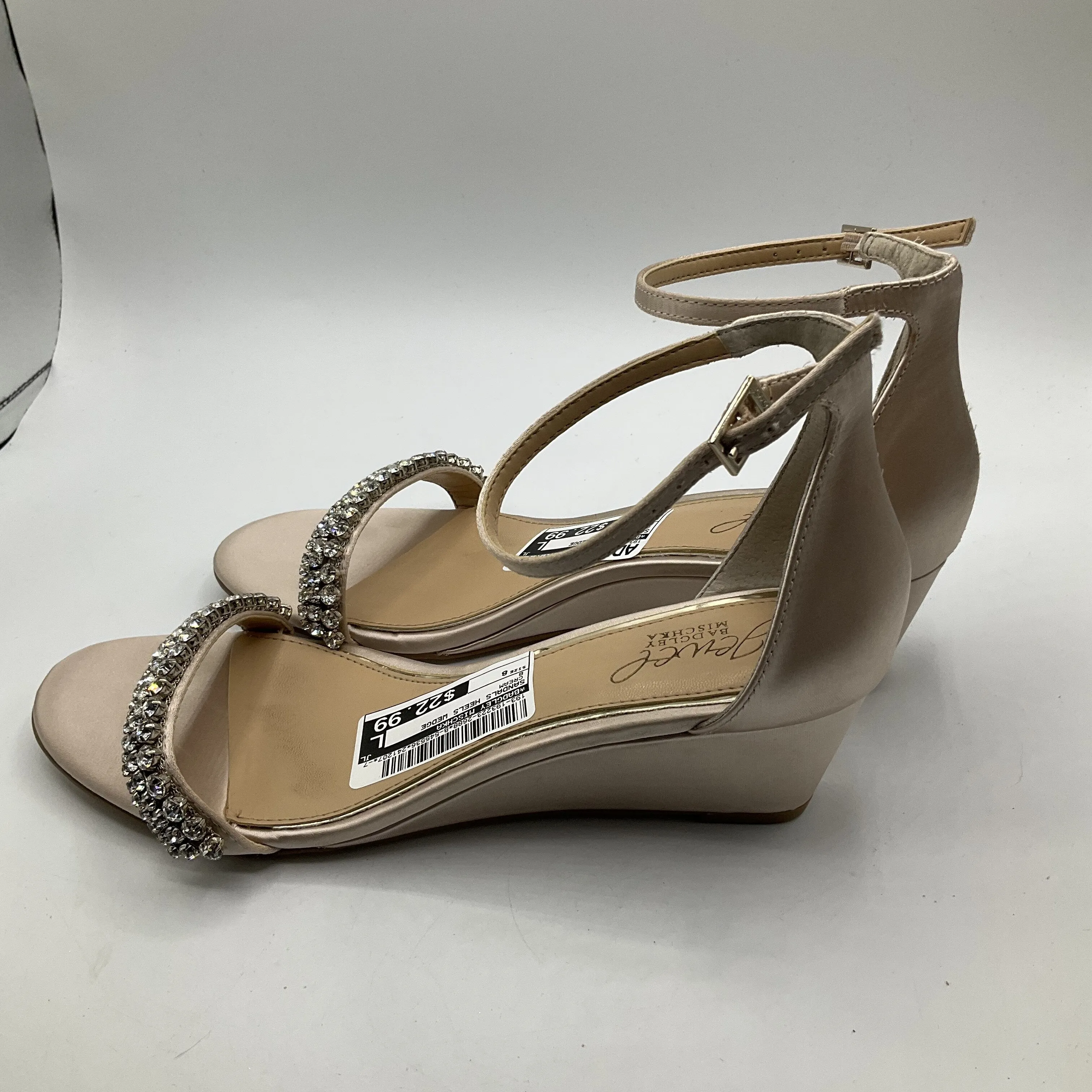 Sandals Heels Wedge By Badgley Mischka  Size: 8