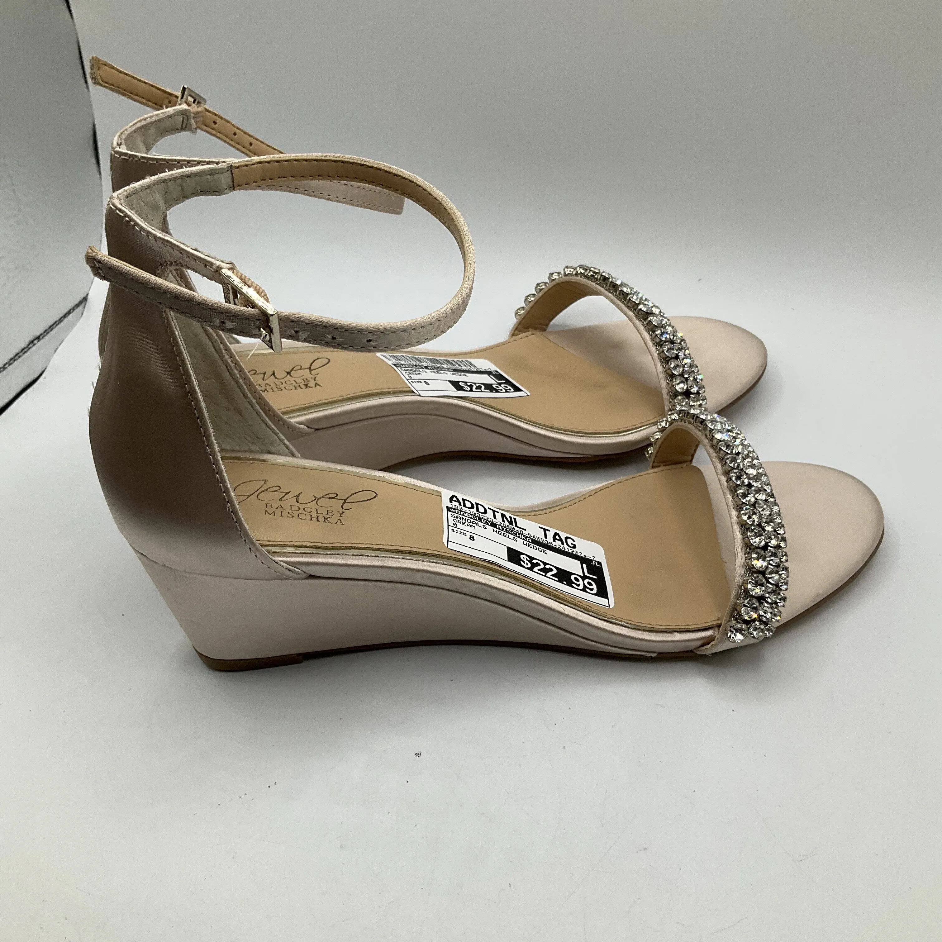 Sandals Heels Wedge By Badgley Mischka  Size: 8
