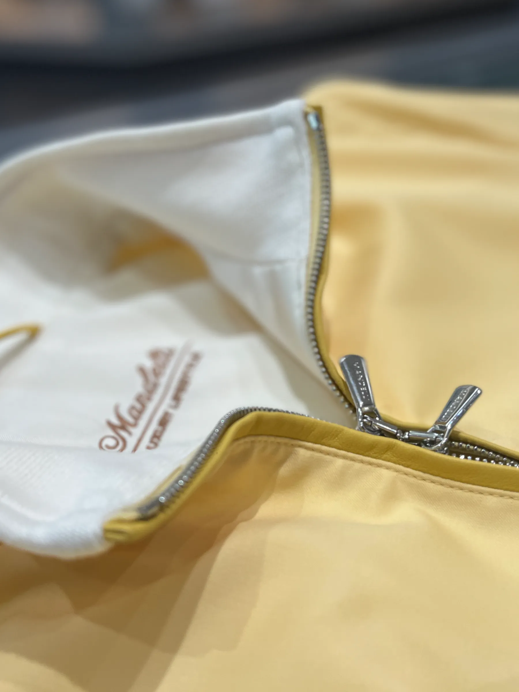 Scabal Wool Bomber - Butter