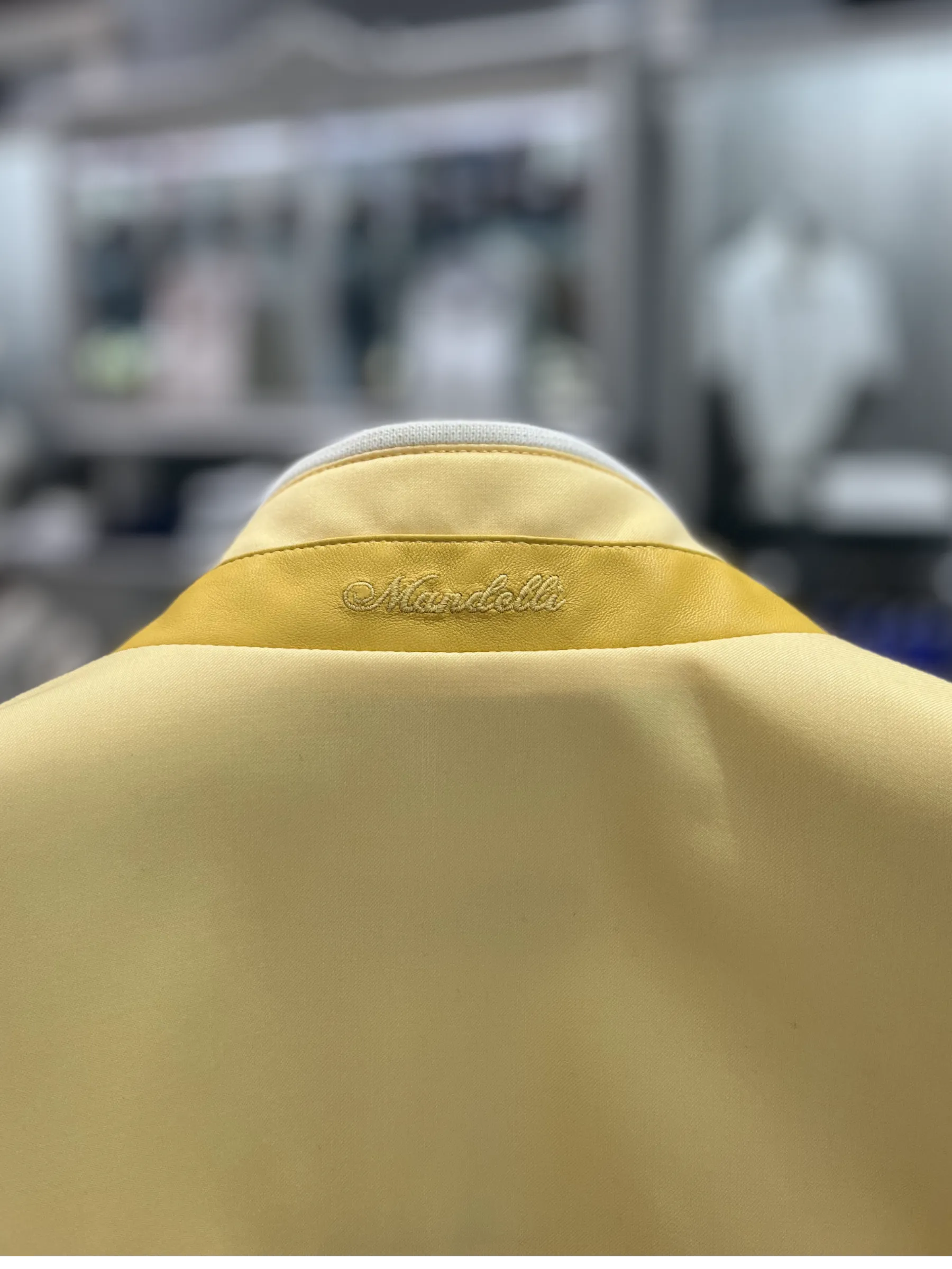 Scabal Wool Bomber - Butter