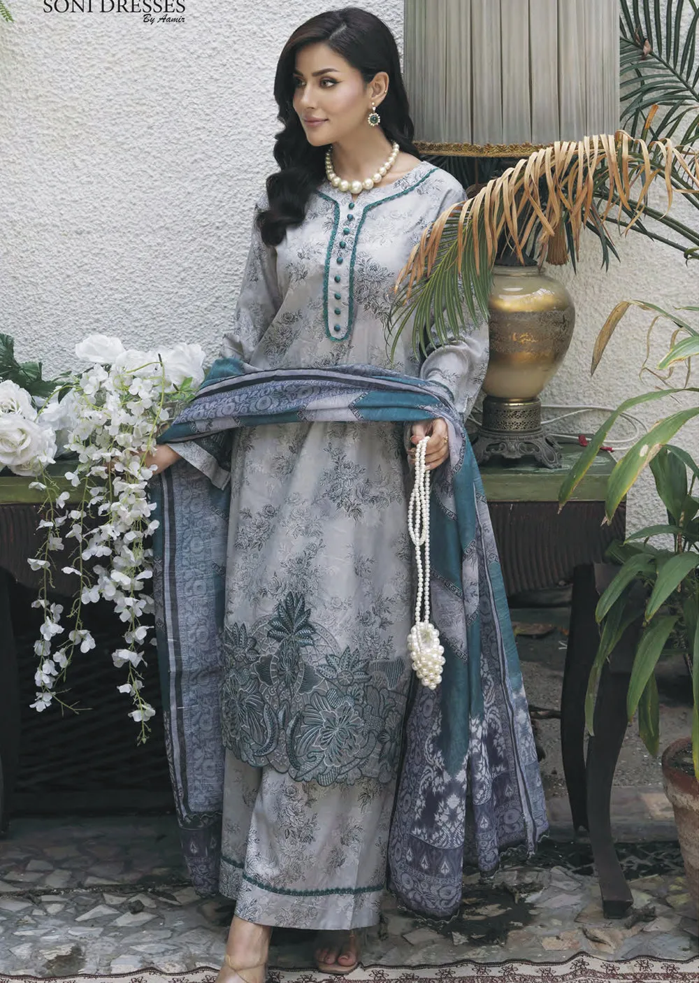 SDR-01 - Readymade - Soni Dresses by Aamir Collection 2024