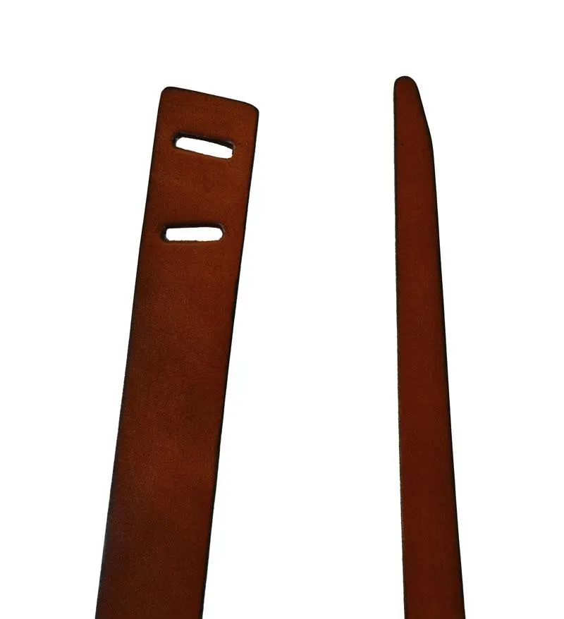 SEAFORTH - Brown Genuine Leather Knot Waist belt