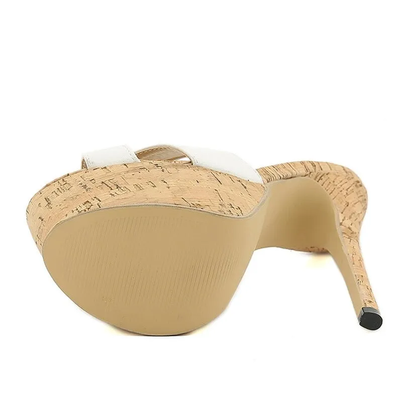 Sexy Cork Sandal Platform