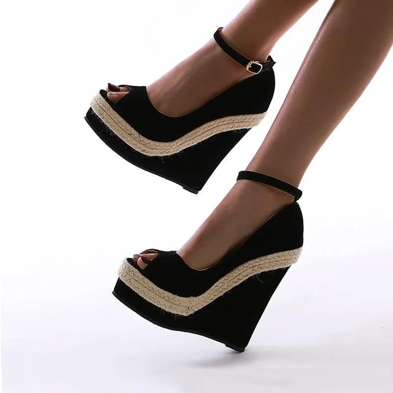 Sexy Platform Wedges high heels Shoes