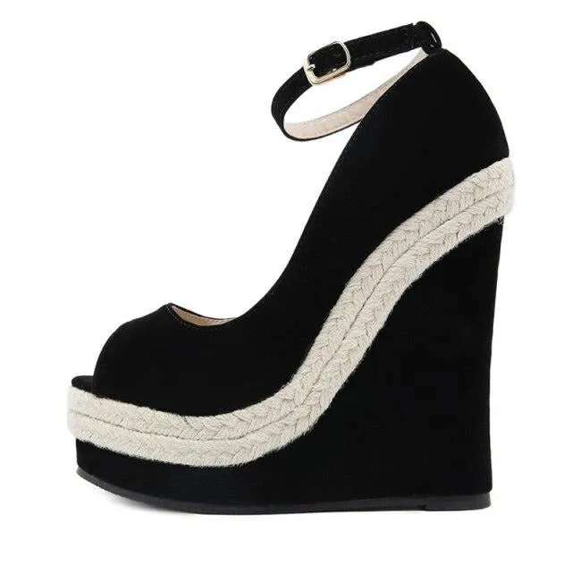 Sexy Platform Wedges high heels Shoes