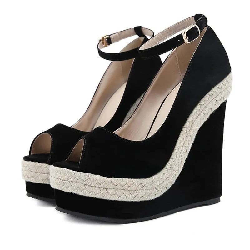 Sexy Platform Wedges high heels Shoes