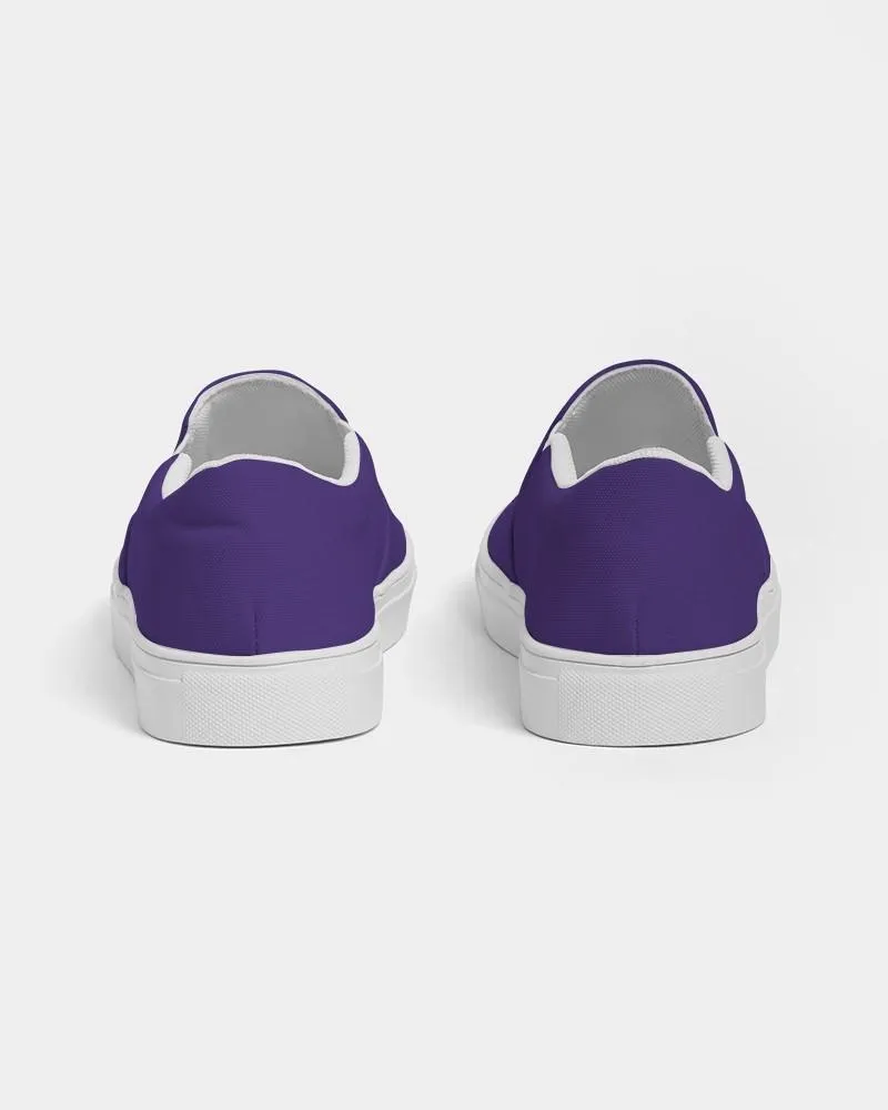 Shaded Violet Slip-On Canvas Sneakers | Men's | C88M100Y0K30
