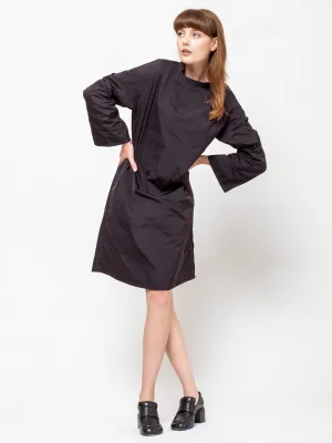 Shirt Dress - Aubergine