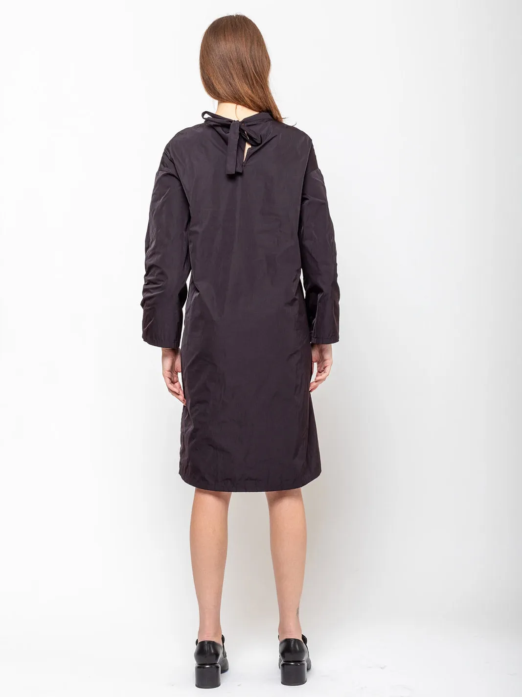 Shirt Dress - Aubergine