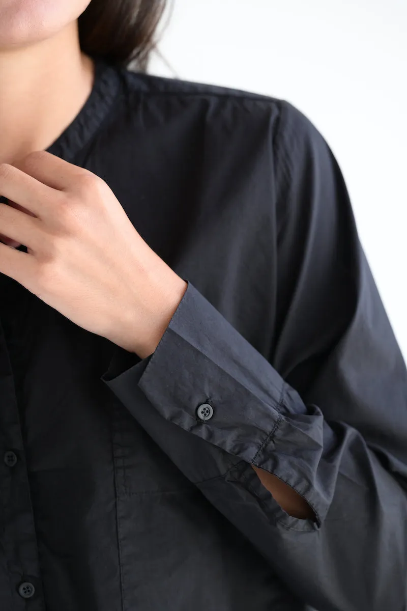 Shirt Dress in Black