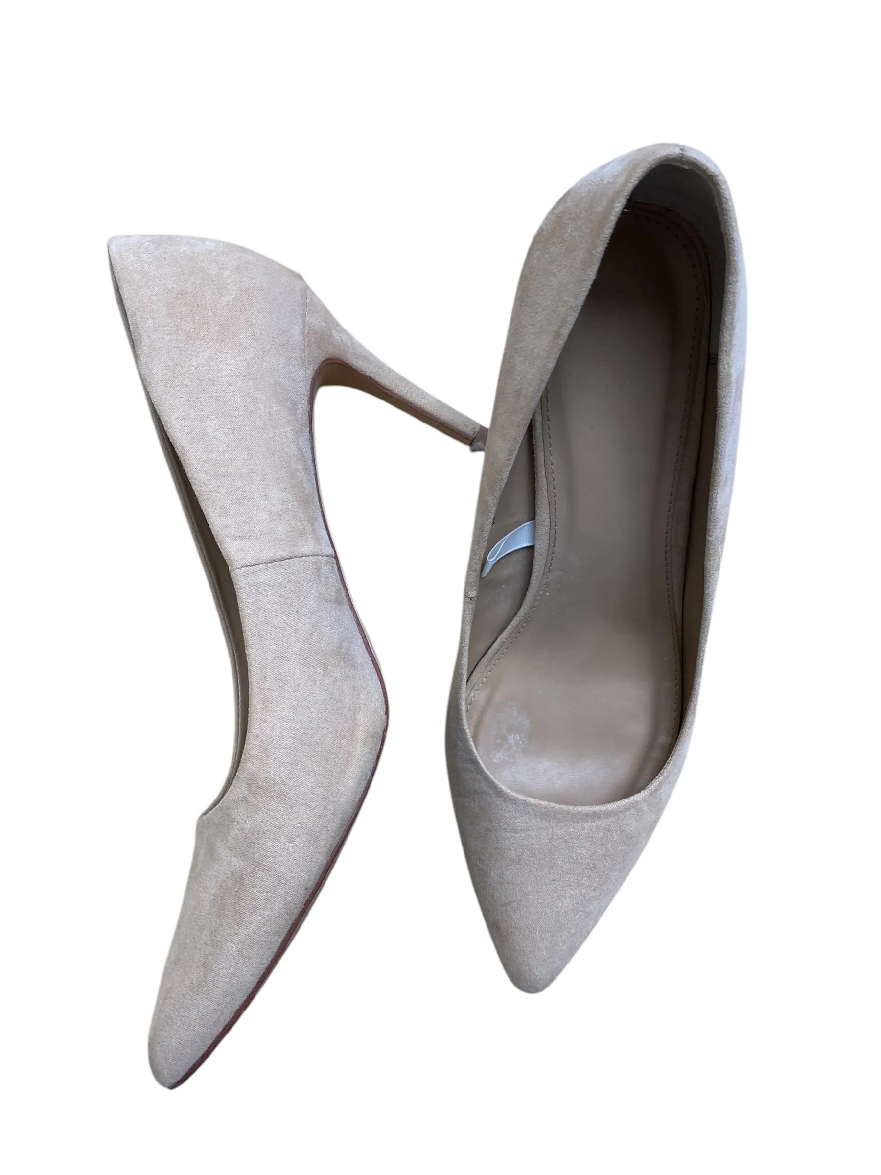 Shoes Heels Stiletto By Clothes Mentor In Tan, Size: 10