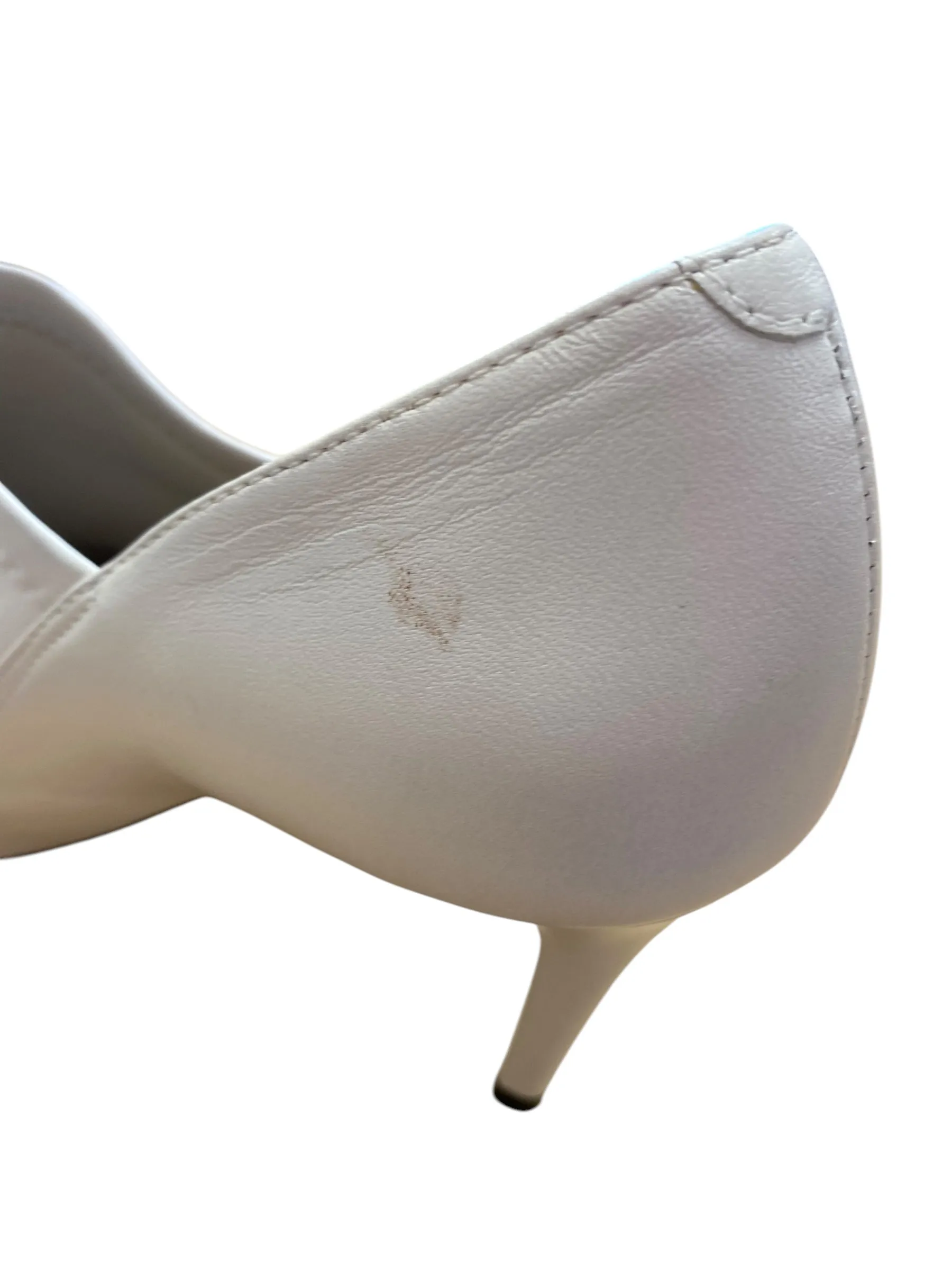 Shoes Heels Stiletto By Clothes Mentor In White, Size: 7.5