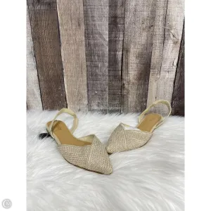 Shoes Heels Wedge By J. Crew In Tan, Size: 7
