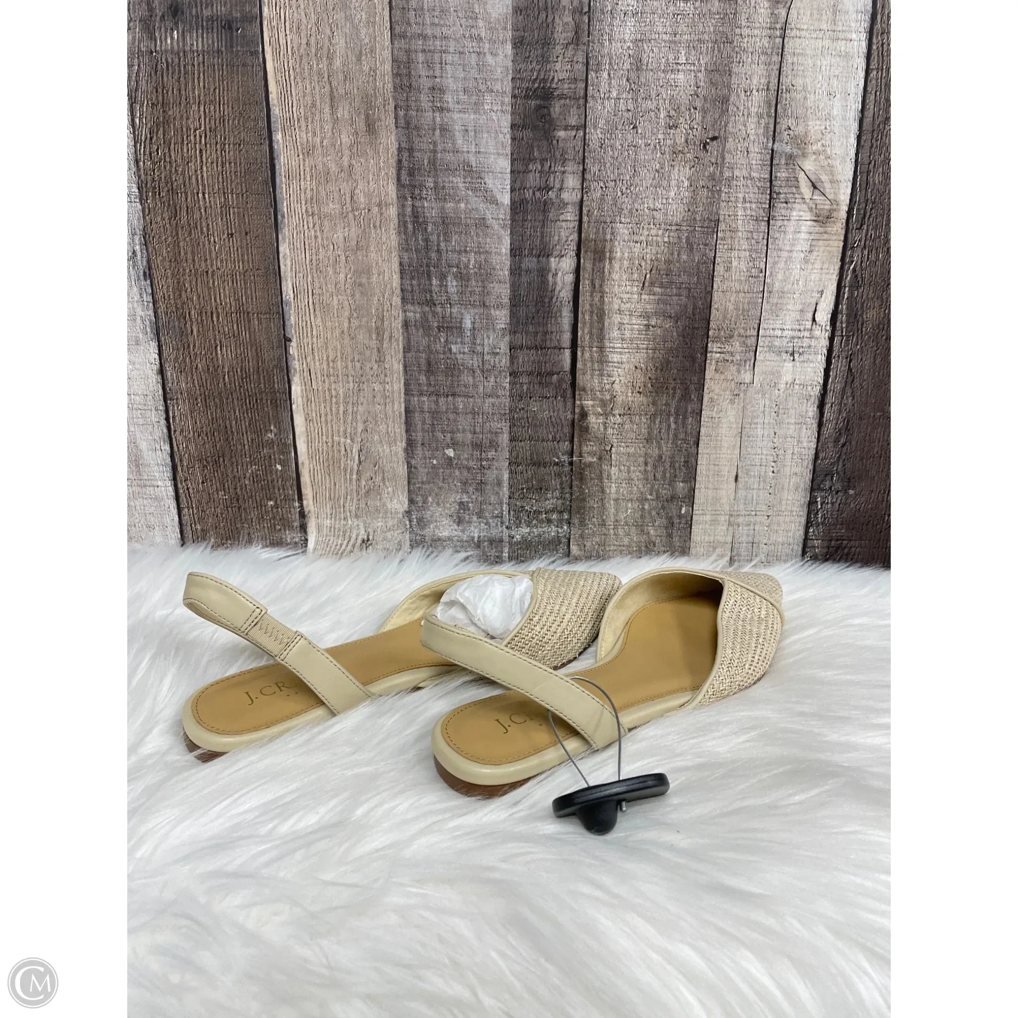Shoes Heels Wedge By J. Crew In Tan, Size: 7