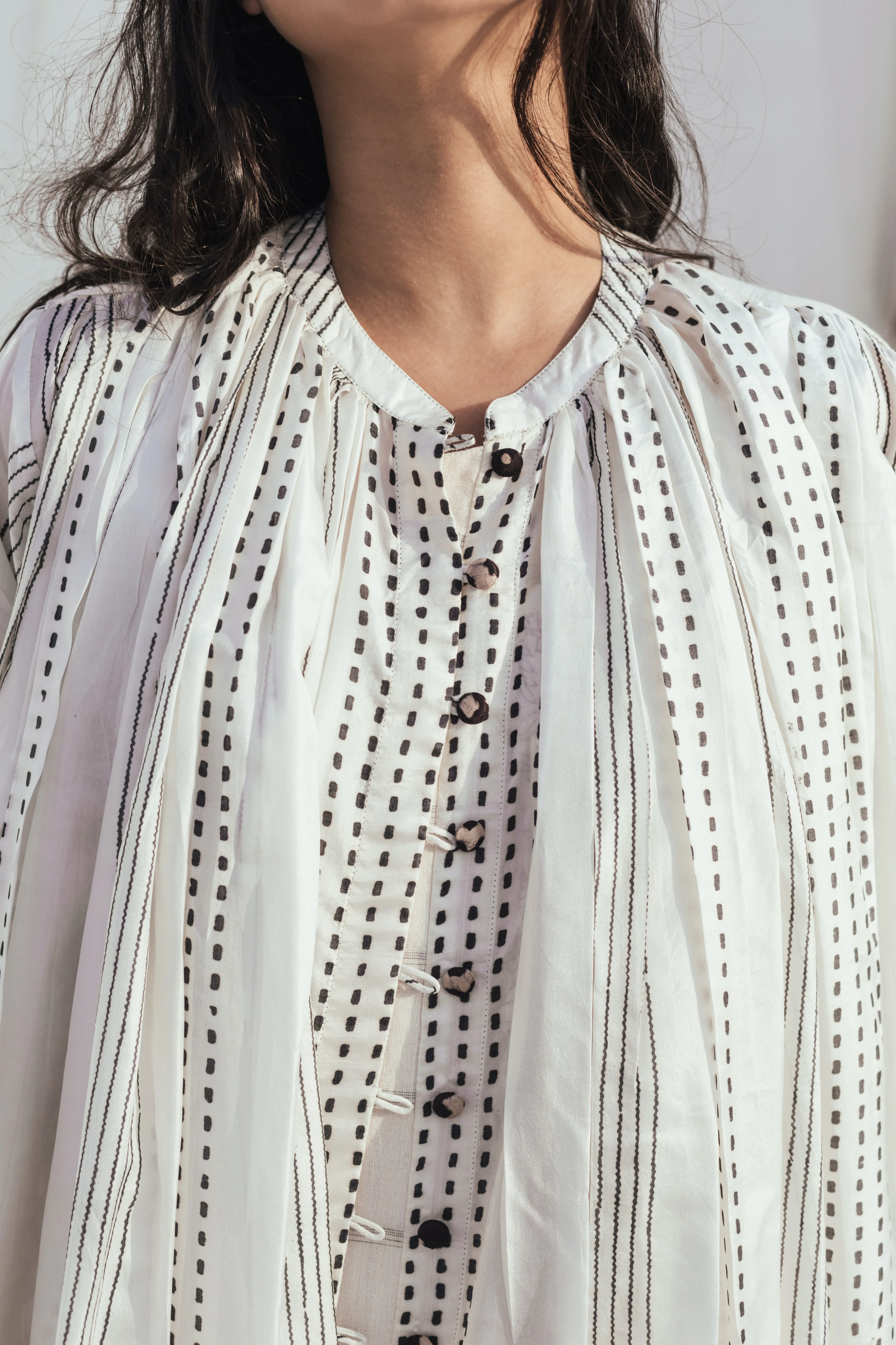 Silk over shirt