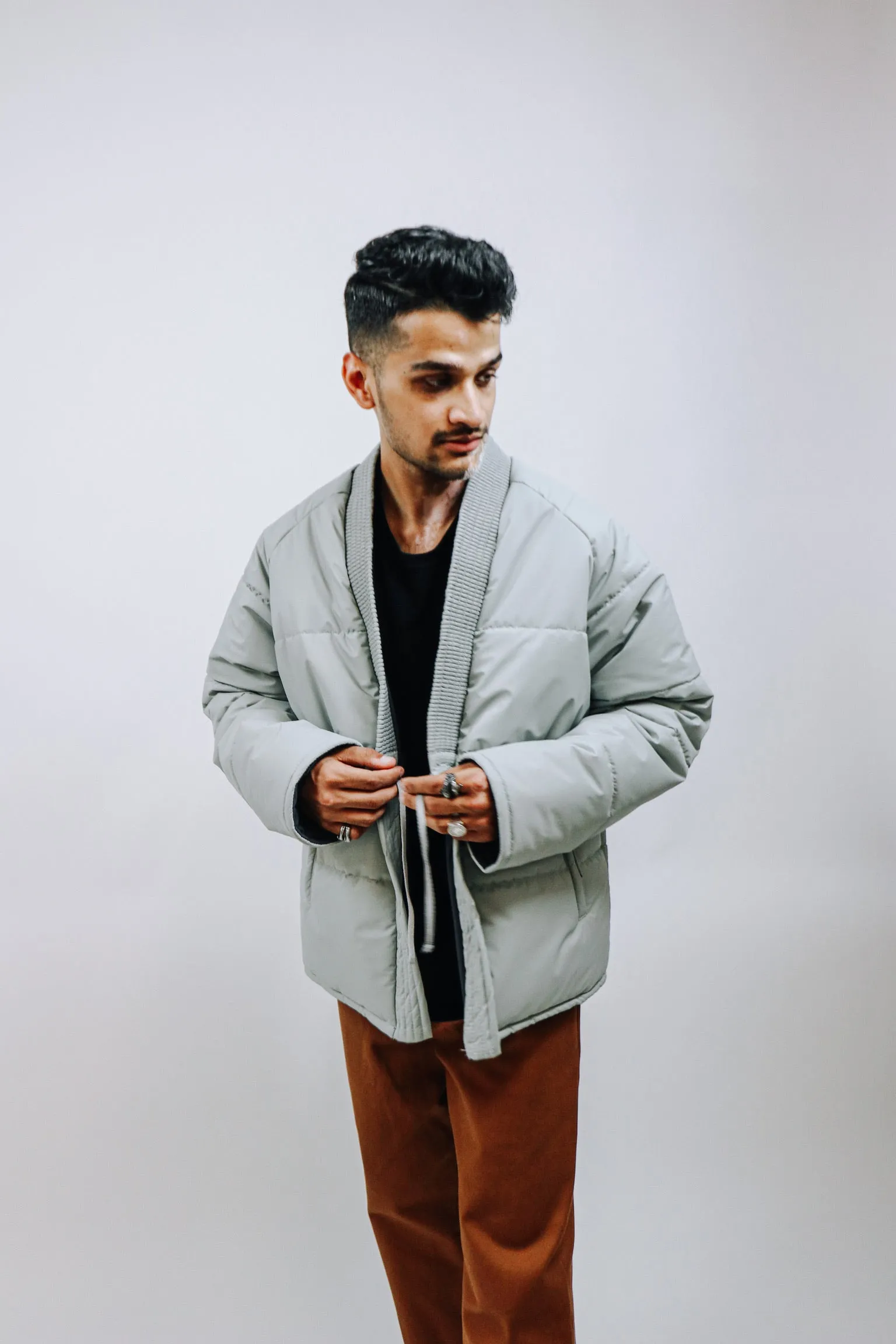 sky blue kimono puffer 2.0