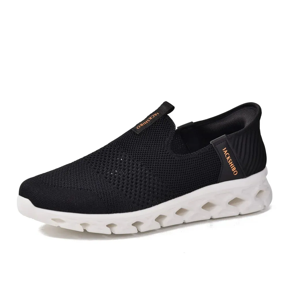 Slip on Sneakers Women Walking Shoes with Arch Support Memory Foam