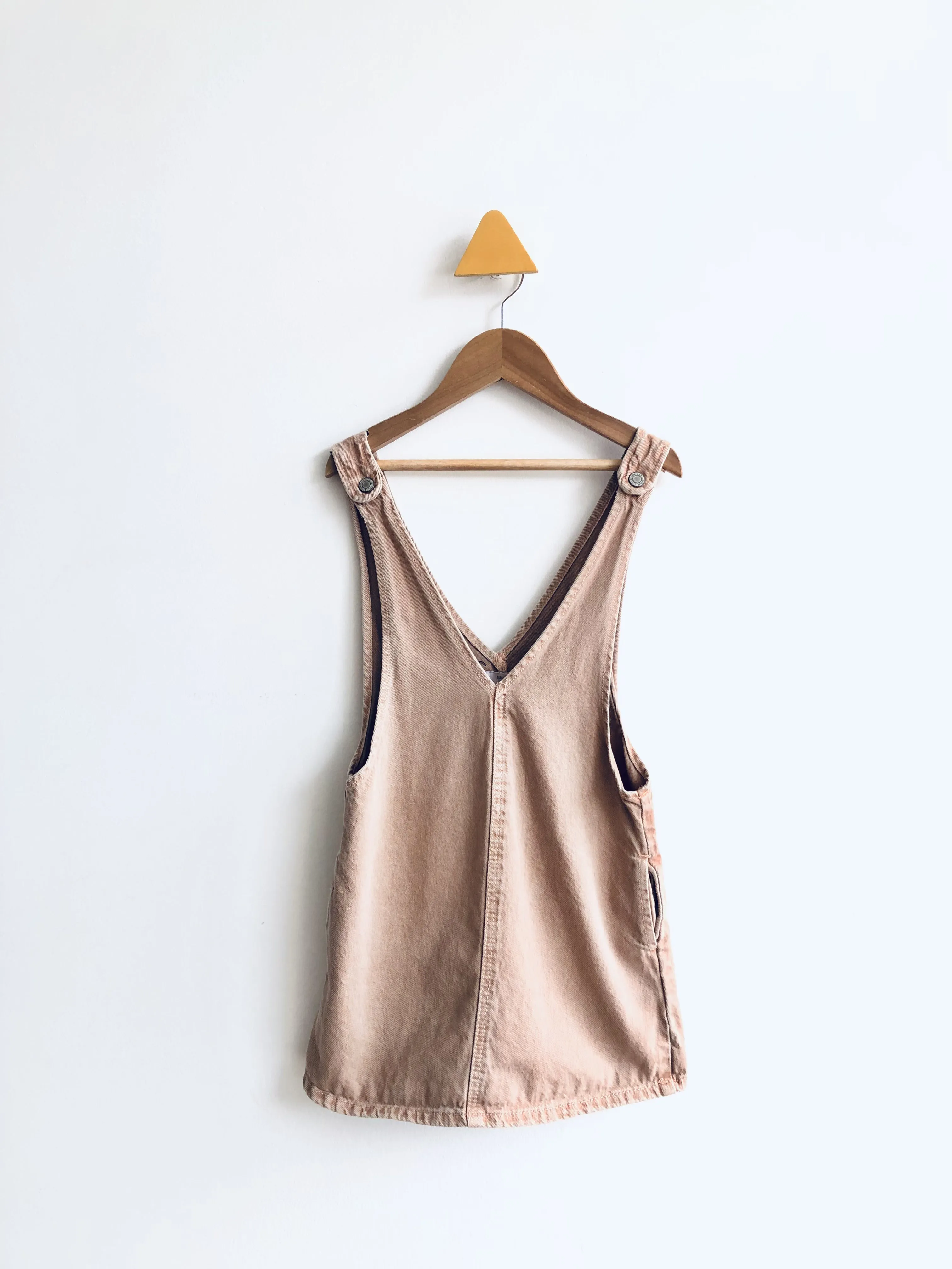 Soft Denim Romper Dress // 4-5Y