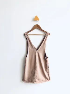 Soft Denim Romper Dress // 4-5Y