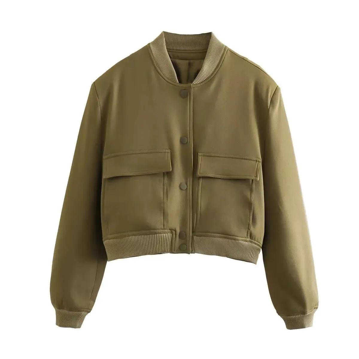 Solid Bomber Jackets